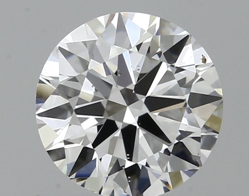 0.5 carat D-SI1 Very Good cut Natūralus Round Deimantas (1)
