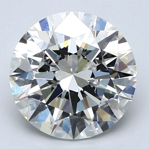 3.52 carat J-SI2 Excellent cut Natūralus Round Deimantas (1)