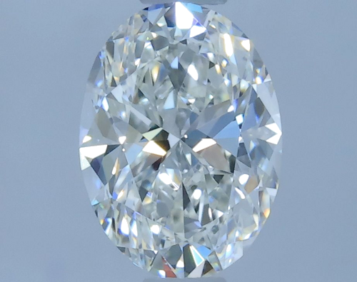 0.57 carat G-VVS1 Natūralus Oval Deimantas (1)