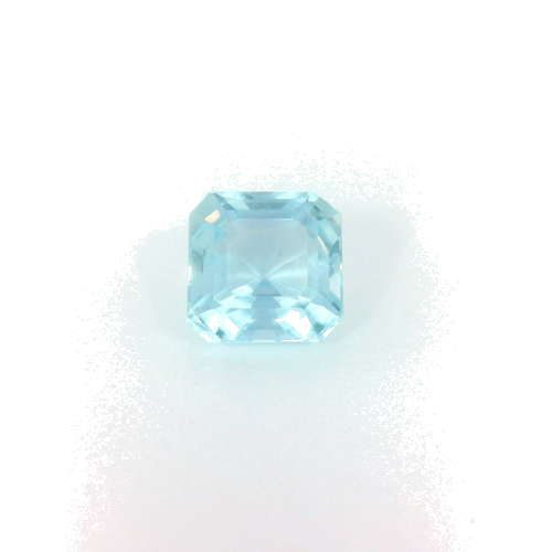1.71 carat BLUE STEP cut Octagonal Aquamarine (1)