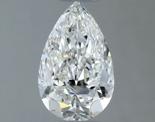 0.6 carat I-VS1 Natūralus Pear Deimantas (1)