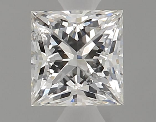 0.37 carat J-SI2 Natūralus Princess Deimantas (1)
