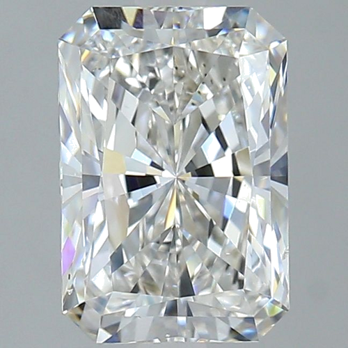 2.4 carat G-VS2 Natūralus Radiant Deimantas (1)