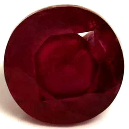 1.38 carat RED Round Rubinas (1)