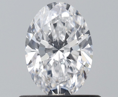 0.6 carat D-SI1 Natūralus Oval Deimantas (1)