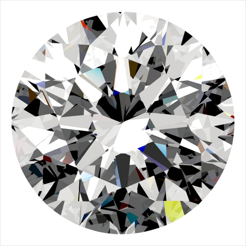 0.31 carat I-SI2 Excellent cut Natūralus Round Deimantas (1)