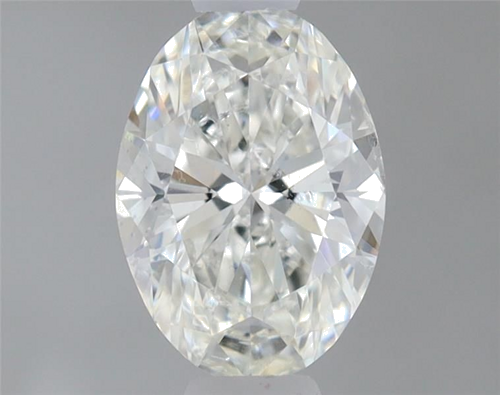 0.5 carat I-SI2 Natūralus Oval Deimantas (1)