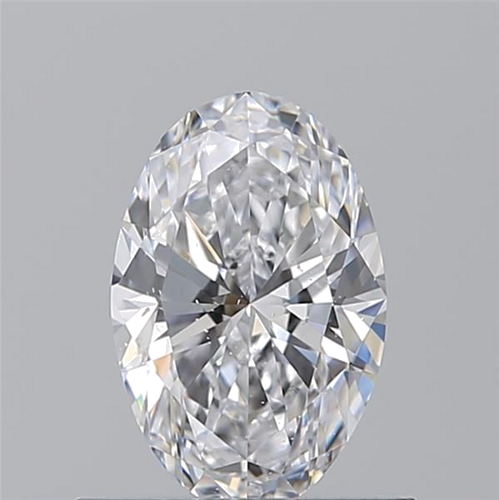 0.7 carat D-SI1 Natūralus Oval Deimantas (1)
