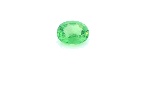 0.39 carat GREEN Oval Garnet (1)