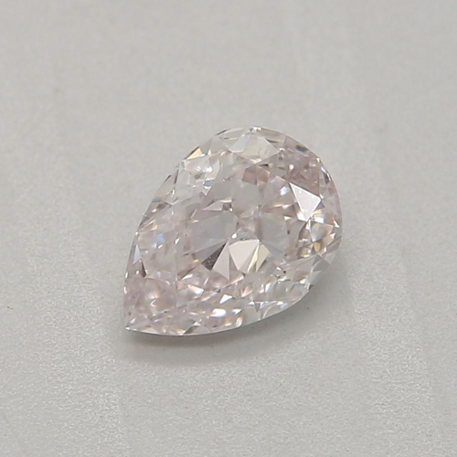 0.34 carat Very Light Pink-VS1 Natūralus Pear Deimantas (1)
