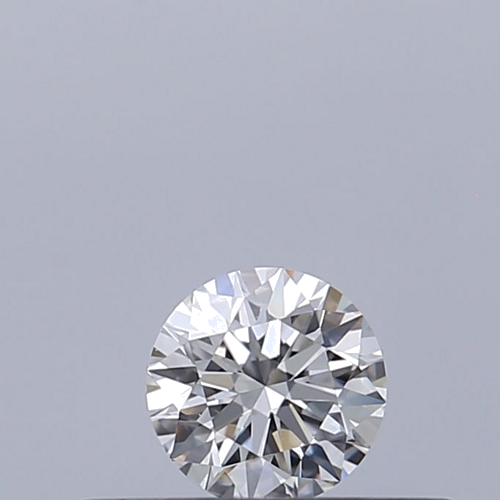 0.19 carat F-VVS1 Excellent cut Natūralus Round Deimantas (1)