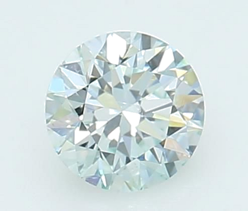 0.23 carat Light Green-SI2 Excellent cut Natūralus Round Deimantas (1)