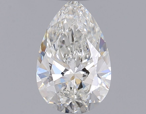 0.63 carat G-VS1 Natūralus Pear Deimantas (1)