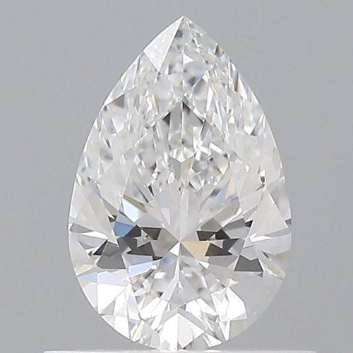 0.54 carat D-VVS1 Natūralus Pear Deimantas (1)