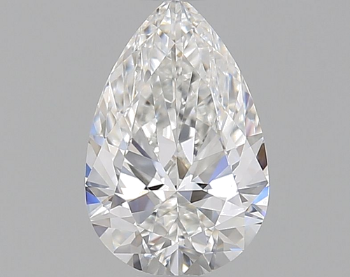 0.52 carat E-VVS1 Natūralus Pear Deimantas (1)