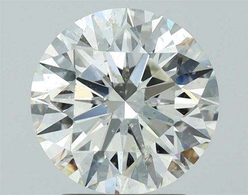 2.5 carat J-SI2 Excellent cut Natūralus Round Deimantas (1)