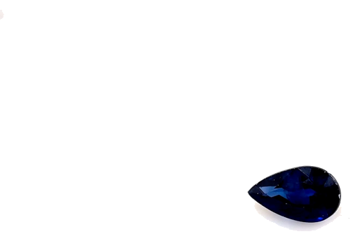 0.53 carat BLUE Pear Safyras (1)