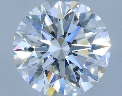 0.57 carat F-VVS1 Excellent cut Natūralus Round Deimantas (1)