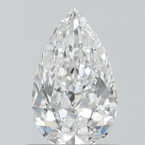 0.51 carat E-VS2 Natūralus Pear Deimantas (1)
