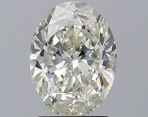 2.01 carat J-SI2 Natūralus Oval Deimantas (1)