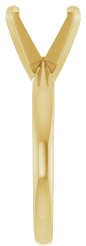 Sužadėtuvių Žiedas „Solitaire“ 14k yellow gold Round 9.3mm x 9.7mm (4)