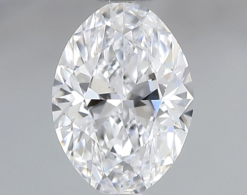 0.66 carat D-VS2 Natūralus Oval Deimantas (1)