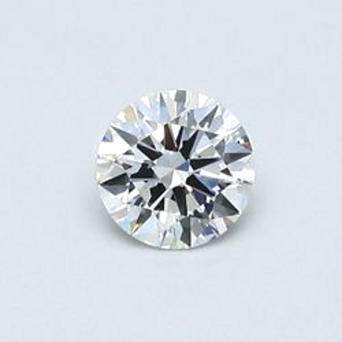 0.37 carat H-VVS1 Excellent cut Natūralus Round Deimantas (1)