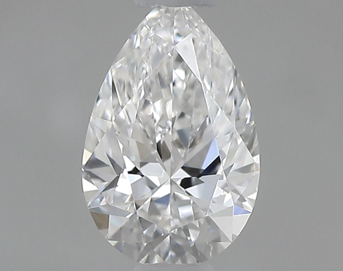 0.5 carat F-SI1 Natūralus Pear Deimantas (1)