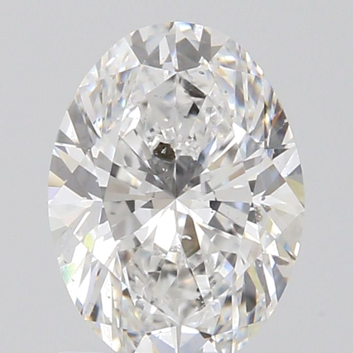 1.01 carat D-SI2 Natūralus Oval Deimantas (1)