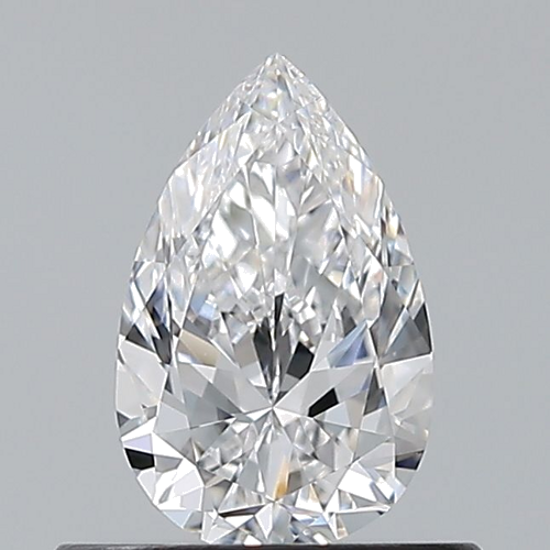 0.5 carat D-VS1 Natūralus Pear Deimantas (1)