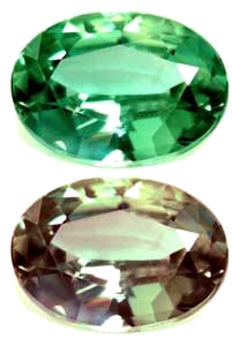 0.25 carat GREEN Oval Alexandrite (1)