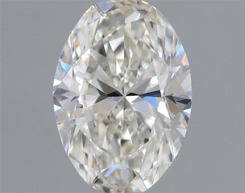 0.6 carat I-VS1 Natūralus Oval Deimantas (1)