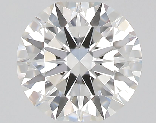 0.44 carat F-VVS1 Excellent cut Natūralus Round Deimantas (1)