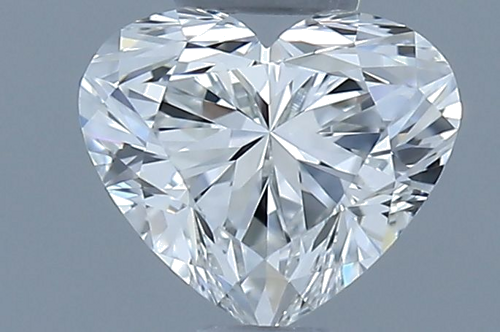 0.5 carat G-VVS1 Natūralus Heart Deimantas (1)