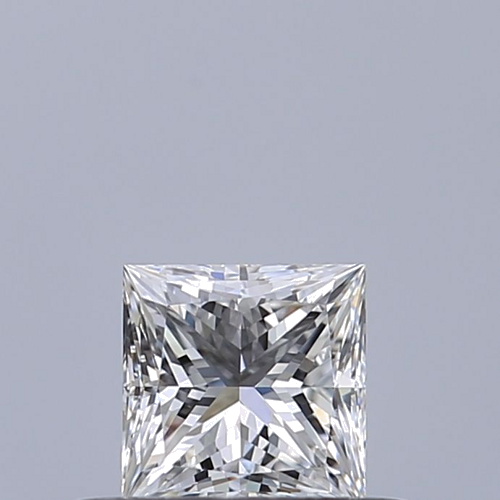 0.33 carat E-VVS1 Natūralus Princess Deimantas (1)