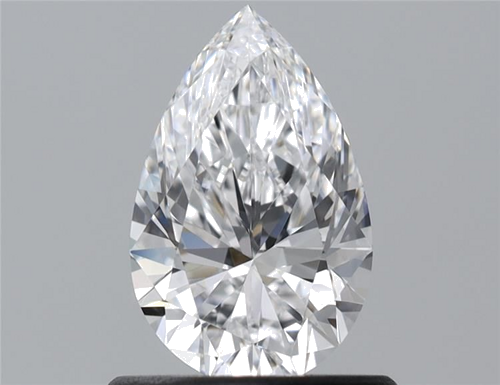 0.7 carat D-VS1 Natūralus Pear Deimantas (1)