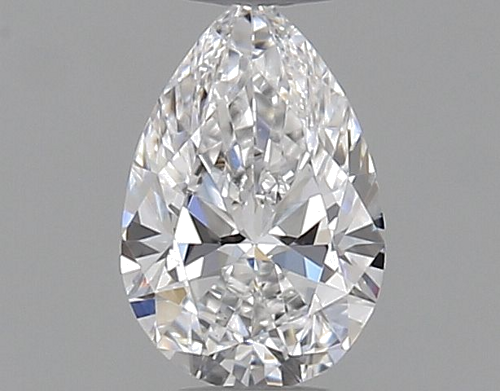 0.28 carat D-VVS1 Natūralus Pear Deimantas (1)