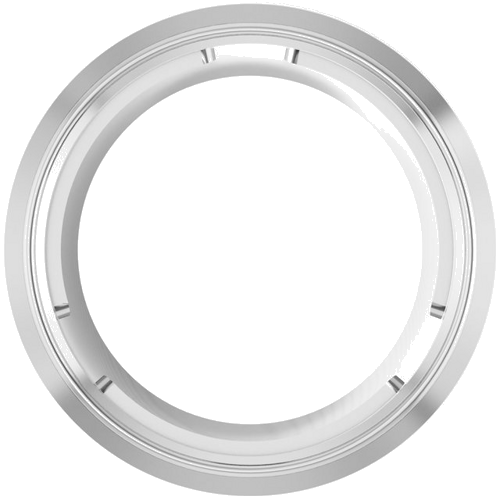 14K White 8 mm Round Slide Pendant Mounting (1)