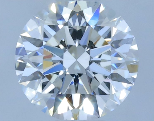 0.37 carat F-IF Excellent cut Natūralus Round Deimantas (1)