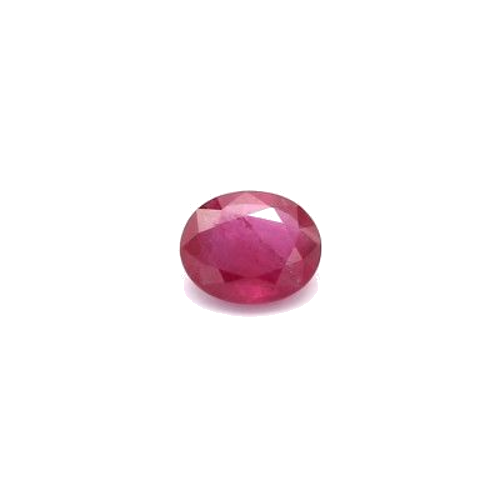 0.63 carat RED BRILLIANTSTEP cut Oval Rubinas (1)