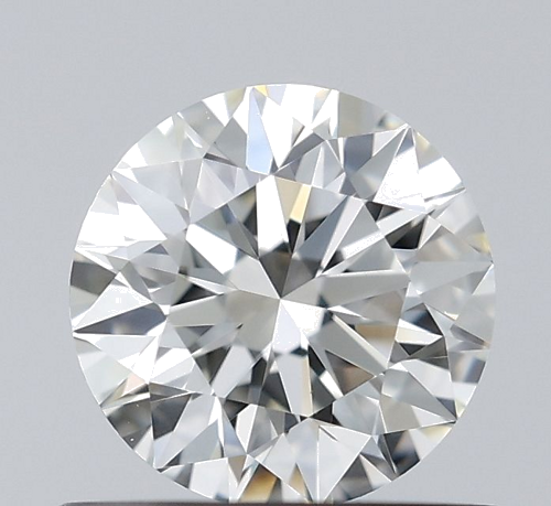 0.52 carat J-IF Excellent cut Natūralus Round Deimantas (1)