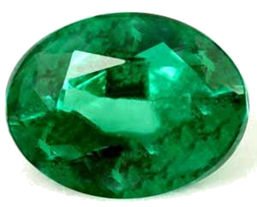 0.32 carat GREEN Oval Smaragdas (1)