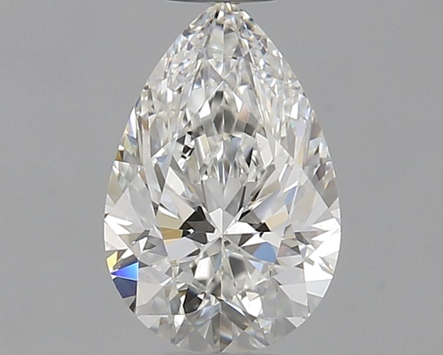 0.58 carat G-VS1 Natūralus Pear Deimantas (1)