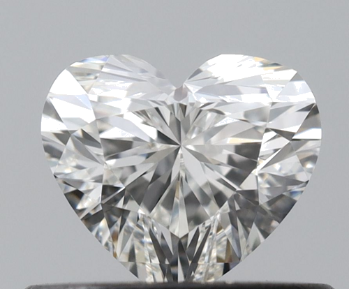 0.4 carat H-VVS2 Natūralus Heart Deimantas (1)