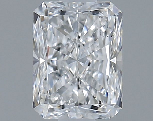 1.0 carat E-SI2 Natūralus Radiant Deimantas (1)