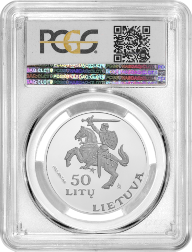 1994 Lillehammer Project Lithuania 50 litas silver coin (2)