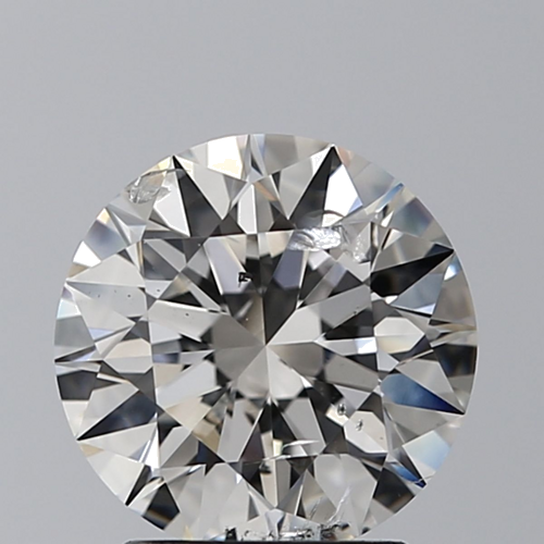 2.01 carat F-SI2 Excellent cut Natūralus Round Deimantas (1)