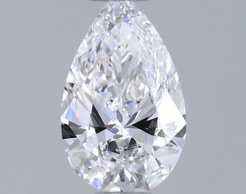 0.5 carat D-VVS1 Natūralus Pear Deimantas (1)