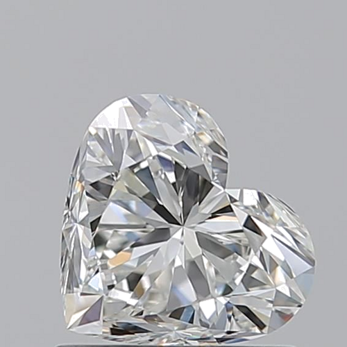 1.01 carat I-VS1 Natūralus Heart Deimantas (1)