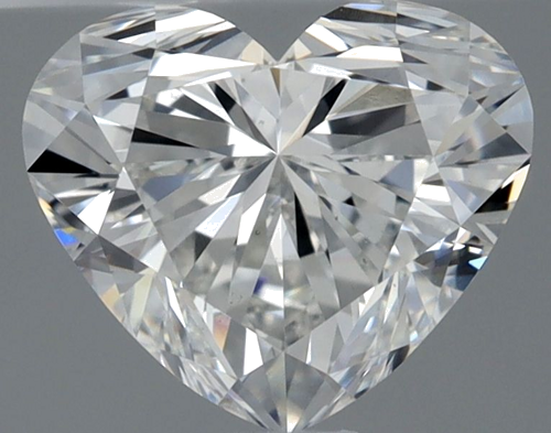 1.02 carat F-VS2 Natūralus Heart Deimantas (1)